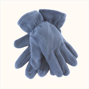 HIXA Fleece Handschoenen - Winter - Donkerblauw - Polyester - Blauw - Warm - Isolerend - Dames