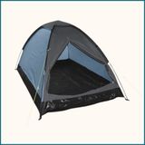 HIXA Tent - 1 Persoons - festivaltent - Blauw - Glow In The Dark - 200x120x100 cm - Polyester