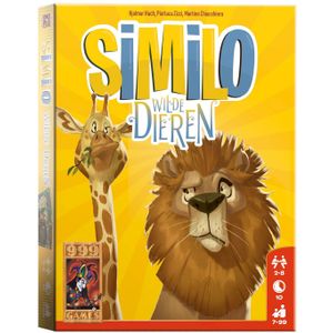 999 Games - Similo - Kaartspel - Wilde Dieren - Coöperatief spel