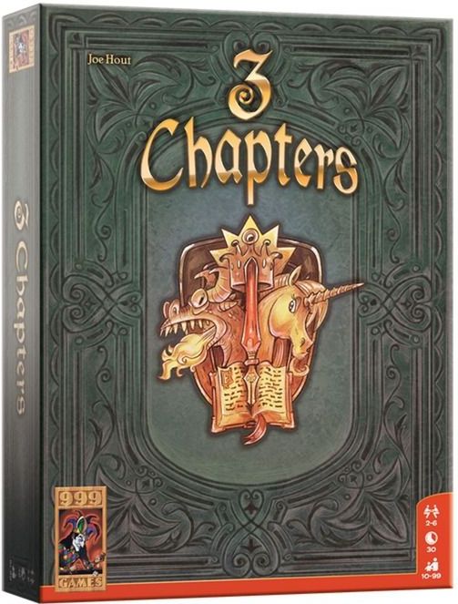 999 Games - 3 Chapters - Kaartspel - Origineel en Uitdagend