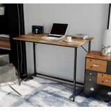 Bureau laptoptafel - 100 cm breed - vintage bruin
