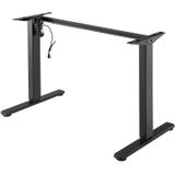 Bureau - Elektrisch In Hoogte Verstelbaar - Zwart - Staal