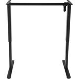 Bureau - Elektrisch In Hoogte Verstelbaar - Zwart - Staal