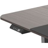 Thomas - Game Bureau - Elektrisch Verstelbaar - Zwart - 160 x 75 cm
