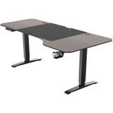 Thomas - Game Bureau - Elektrisch Verstelbaar - Zwart - 160 x 75 cm