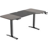 Thomas - Game Bureau - Elektrisch Verstelbaar - Zwart - 160 x 75 cm