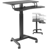 Bureau Zit Sta Laptoptafel - Verrijdbaar - Hoogte Verstelbaar
