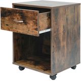 Bureau kastje met wieltjes - ladeblok - ladekastje