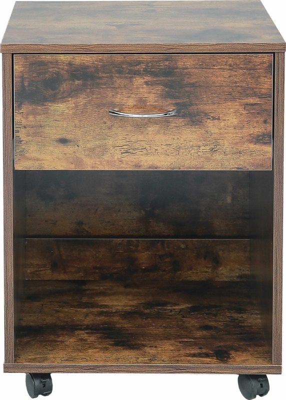 Bureau kastje met wieltjes - ladeblok - ladekastje