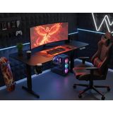 VDD Gaming - Bureau Zit Sta - Elektrisch in Hoogte Verstelbaar - Zwart - 160 x 75 cm