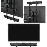 Soundbar beugel universeel - montage onder of boven tv - wandmontage