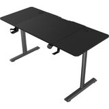 Game bureau elektrisch in hoogte verstelbaar - zit sta bureau - gaming bureau - computertafel 140 x 60 cm