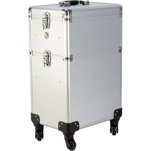 Trolleykoffer - Zwart - Kunststof - Multifunctioneel