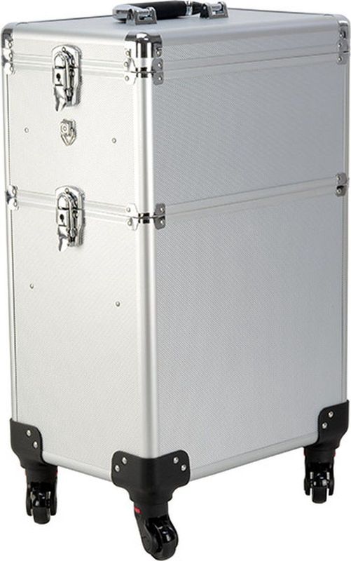 Trolleykoffer - Zwart - Kunststof - Multifunctioneel