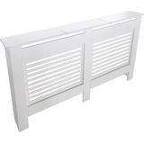 Radiatorombouw - verwarmingsombouw - radiatoromkasting - 172 cm x 82 cm - wit