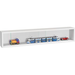 HMF Acryl Vitrine Schaukasten für Modellautos 24cm Holz 46871 in Baden