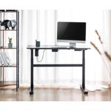 Bureau - Elektrisch Verstelbaar - Zwart - 118 x 58 cm