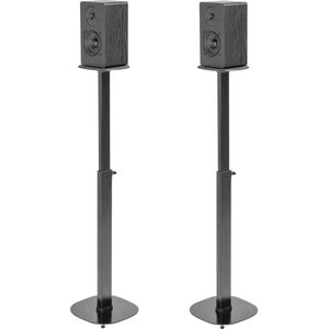 BS-68 Luidsprekerstandaard - Verstelbaar - Staal - Minimalistisch Design