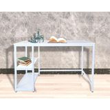 Bureau - Wit - Hout/Metaal - 120x60 cm