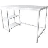 Bureau - Wit - Hout/Metaal - 120x60 cm