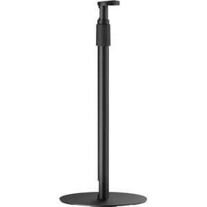 VDD - Vloerstandaard - Speaker Standaard - In Hoogte Verstelbaar - Zwart