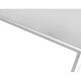 Bureau - Wit - Hout/Metaal - 100 cm x 45 cm x 75 cm