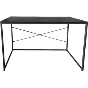 Bureau Stoer - Laptoptafel - Computertafel - Zwart - Industrieel Design - 100 cm Breed