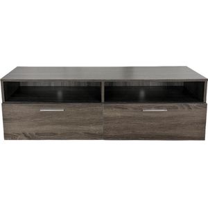 TV Meubel - Dressoir - Bruin Grijskleurig - 120 cm Breed