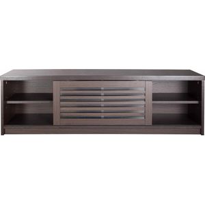TV Kast Dressoir Modern - TV Meubel - Louvre Schuifdeuren - 120 cm Breed
