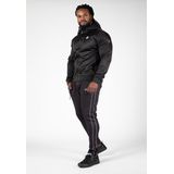 Glendale - Softshell Jas - Zwart - Winddicht - Trekkoord - Ritszakken