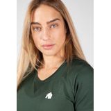 Gorilla Wear - Neiro Seamless T-Shirt - Legergroen - Nylon/Spandex