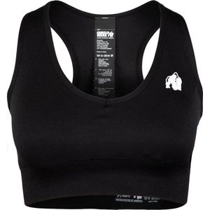 Gorilla Wear - Neiro Seamless Sport Beha - Zwart - Naadloos - Medium Support