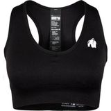 Gorilla Wear - Neiro Seamless Sport Beha - Zwart - Naadloos - Medium Support