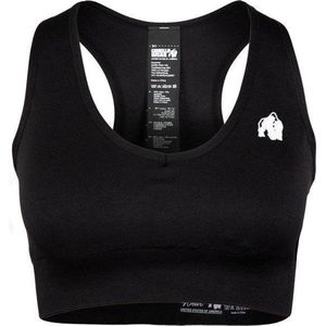 Gorilla Wear - Neiro Seamless Sport Beha - Zwart - Naadloos - Medium Support