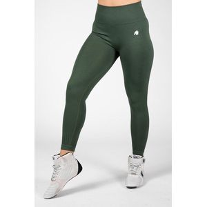 Gorilla Wear - Neiro Seamless Legging - Legergroen - High Waisted