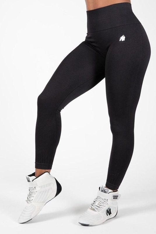 Gorilla Wear - Neiro Seamless Legging - Zwart - Nylon/Spandex