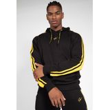 Banks - Oversized Hoodie - Bordeauxrood/Zwart - Katoen - GW Signature Logo