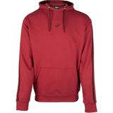 Gorilla Wear Banks Oversized Hoodie - Bordeauxrood/Zwart