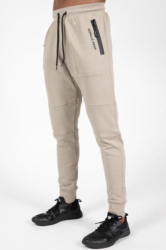 Gorilla Wear Newark Trainingsbroek Beige