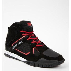 Gorilla Wear Troy High Tops Sportschoenen - Zwart/Rood - 39