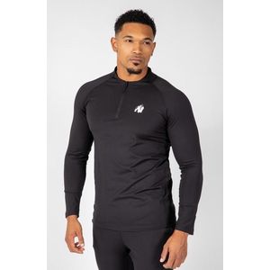 Sportshirt Gorilla Wear Hamilton Hybrid - Longsleeve heren - Zwart