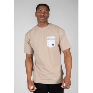 Gorilla Wear Dover Oversized T-shirt - Beige