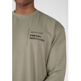 Gorilla Wear Boise Oversized Long Sleeve - Legergroen