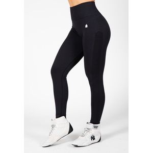 Gorilla Wear - Hilton Seamless - Legging - Zwart - High Waisted - Squat-Proof