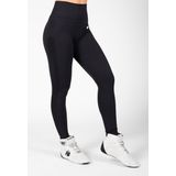 Gorilla Wear - Hilton Seamless - Legging - Zwart - High Waisted - Squat-Proof