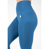 Gorilla Wear - Hilton Seamless Legging - Blauw - Sportlegging