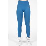 Gorilla Wear - Hilton Seamless Legging - Blauw - Sportlegging