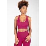 Gorilla Wear - Hilton Seamless - Sportbeha - Fuchsia - Medium Ondersteuning