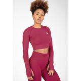 Gorilla Wear - Hilton Seamless - Crop Top - Fuchsia