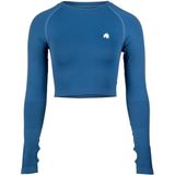 Gorilla Wear - Hilton Seamless - Cropped Long Sleeve - Blauw